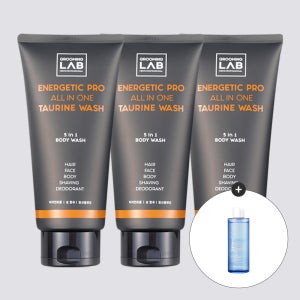 그루밍랩 타우린 남자 올인원 등드름바디워시 300ml X 3개입