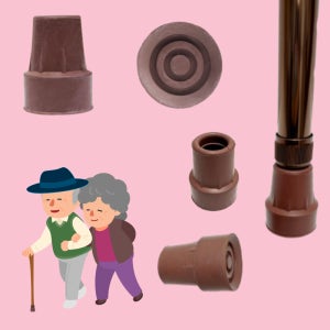 2단 등산 노인 지팡이고무A 패킹 워커고무 팁 리필