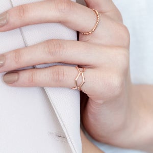 14k 18k 데일리 애끼반지 크래커 중지 검지 레이어드 데일리 우정 기념일 선물 링