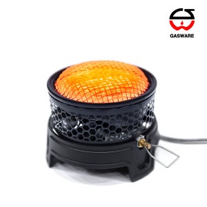 가스웨어 아크스토브 V3 올블랙 기본구성 / 액출형 리액터버너 미니가스난로