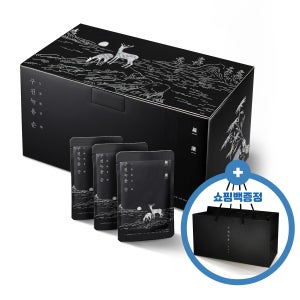 [구전녹용 순] 러시아산 아바이스크 녹용 60ml 30포 1박스 선물용 쇼핑백 포함