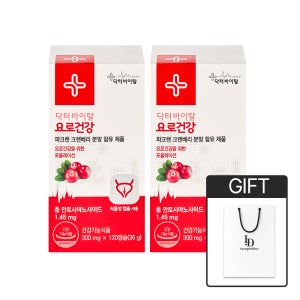 닥터바이탈 요로건강 크랜베리 120캡슐, 2개