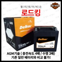 할리데이비슨 로드킹 AGM 배터리 RoadKing YIX30L