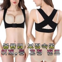 볼륨업 보정속옷 어깨/등교정 밴드 보정브라 속옷