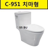 [수도권 당일배송] 인토세라믹 투피스 치마형 양변기 고급형 청소가 편리한 탱크밀결형 변기