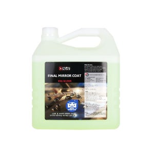 디테일링닥터스 파이널 미러 코트 - 4L 고농축 초발수 습식 코팅제
