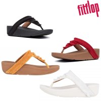 핏플랍 로띠 프린지 키높이 여성 샌들 FitFlop