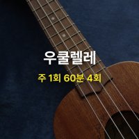 [MCMI 음악학원 분당] 우쿨렐레 클래스 / 한달 4회권 / 1:1 개인 레슨