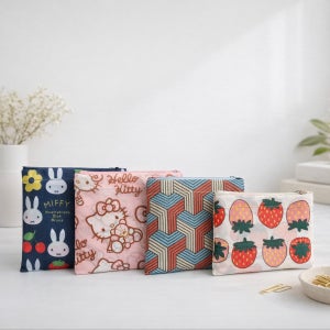 휴대용 접이식 장바구니 에코백 시장바구니 소형 중형 대형