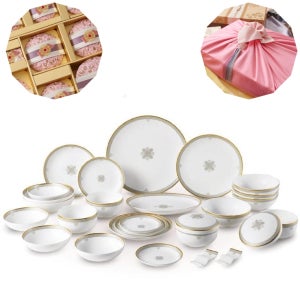 [최고급예단포장] 한국도자기 연리지 생활반상기27pcs 예단반상기세트