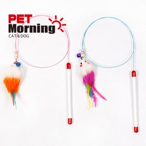 펫모닝 와이어 캣티클러 낚싯대 마우스 1p PMC-179