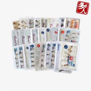 [최다구성] 다인 초밥용 대형 생새우 초백미 초청미 초적미풍 초밥재료 네타 새우회 초밥용회