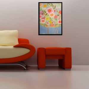 김정숙 - 둘이 걸어요 (힐링 그림액자)