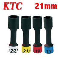 일본 KTC 1/2 타이어복스 임팩 휠 너트 소켓 21mm 휠복스알