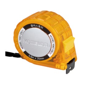 코메론줄자 컬러스줄자 KMC-25CV 5.5M 25mm 색상랜덤