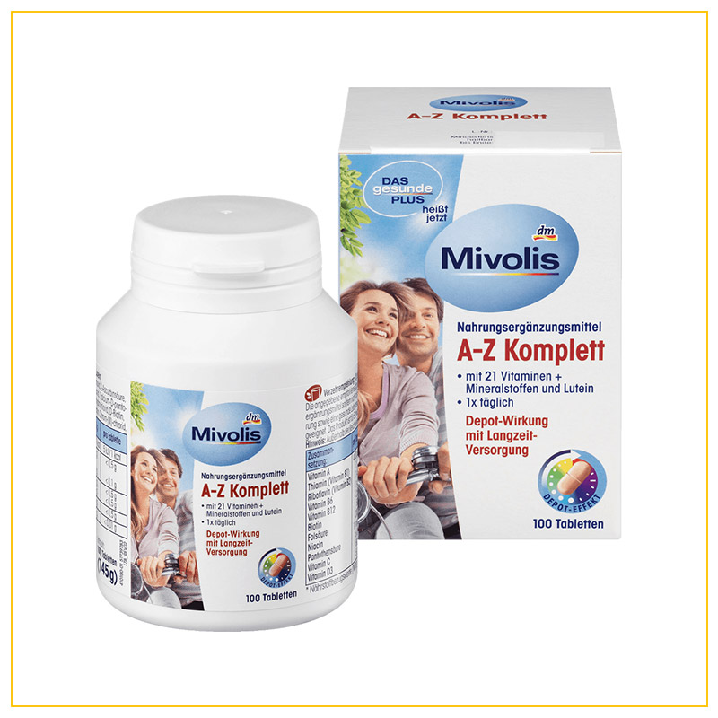 성인 종합 <b>비타민</b> <b>A-Z</b> ab 타블렛 100정