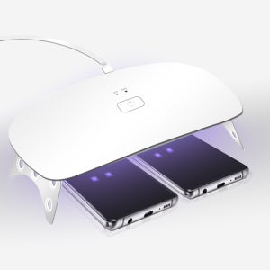UV 경화기 LED 램프 스마트폰 강화유리 젤네일 겸용