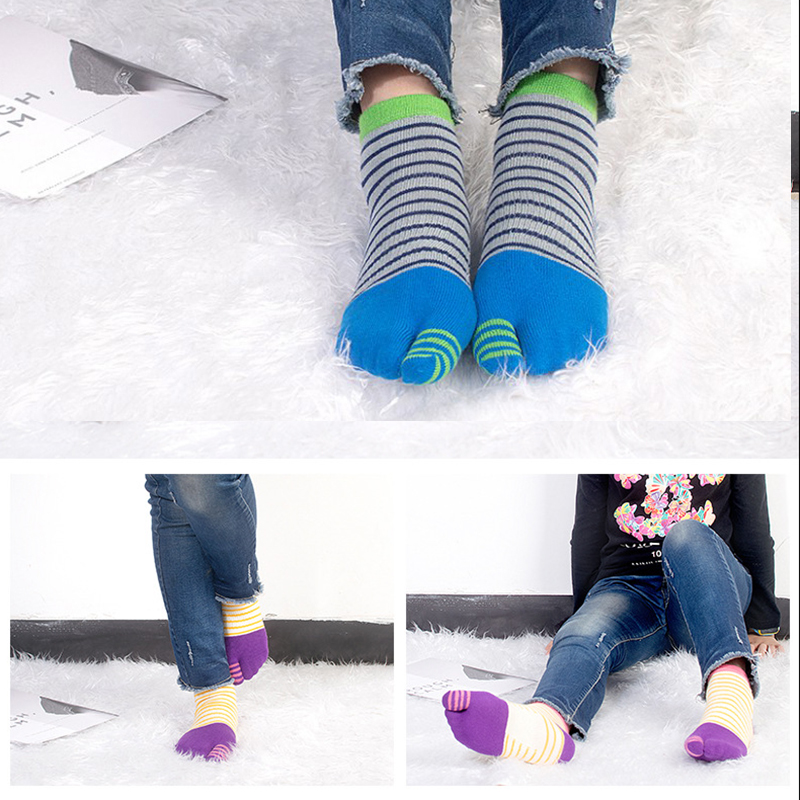 발가락 양말 5-7-12세 어린이 양말