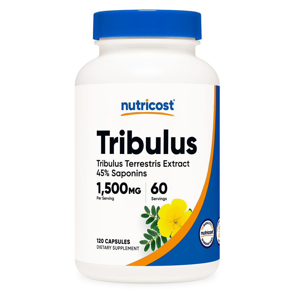 뉴트리코스트 <b>트리뷸러스 남가새</b> 열매 추출물 1,500mg 45% 사포닌 120캡슐 2개월분