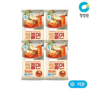 청정원 매콤새콤 쫄면 530g, 4개
