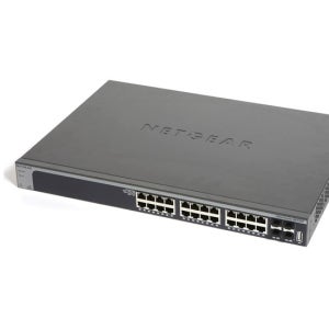 [NETGEAR] [넷기어] XS728T [스위칭허브/10G 24포트 + 10G SFP 4포트/렉마운트가능]