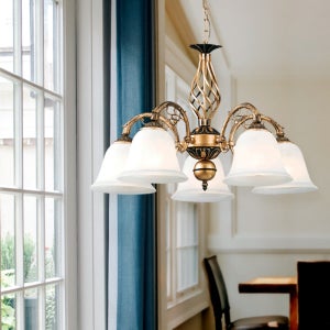 앤티크조명 캐슬 5등 펜던트 (상향/하향)