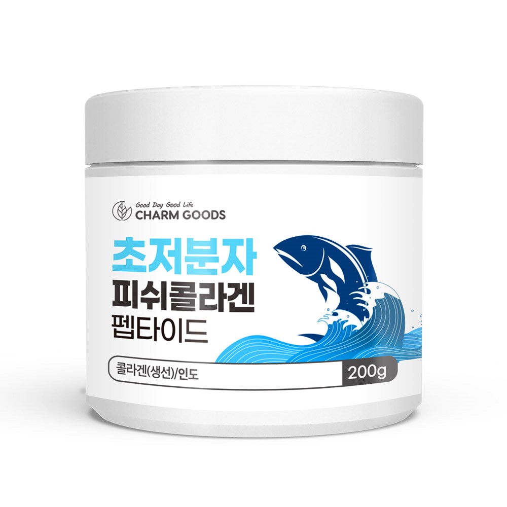 저분자 <b>피쉬콜라겐</b>펩타이드 가루 파우더 분말 <b>200g</b>