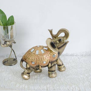 돈들어오는 장식품 황금 소품 개업선물 행운 복 코끼리
