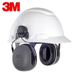 3M X5P3E 귀덮개(24dB.절연.경량.안전모 헬멧형)