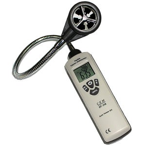 풍속계 DT-318 풍력 풍속 측정기 휴대용 Flexible Probe DT318 자바라형