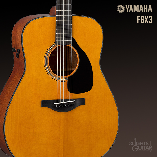 Yamaha [정식대리점] 야마하 레드라벨 어쿠스틱기타 FGX3