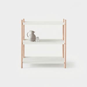 GRUET 선반 905 넓은 3단 905x380x968mm, 3단, 화이트 6066.7870