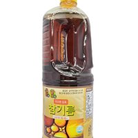 참고을 곰소 참기름 1.8L 고소함 듬뿍 볶음 참깨 분말 100% 대용량 식자재 업소용