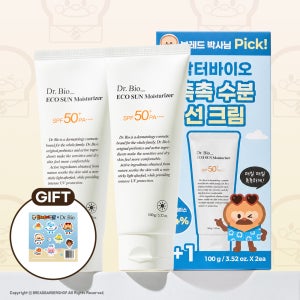 닥터바이오 유아 신생아 임산부 키즈 이지워시 썬크림 선 모이스처라이저 100g 2개입