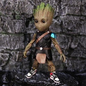 베이비 그루트 피규어 / 토르 커스텀 그루트 피규어 / 20cm