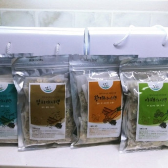 옥수수전분에서 추출한 원료로 만든 티백 사용 명절선물세트 육수팩 삼척다시팩 천연조미료