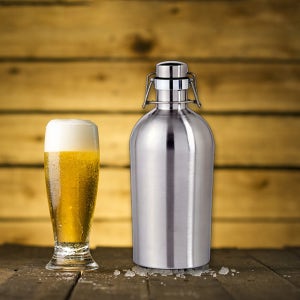 밀폐 스텐 맥주통 텀블러 2리터