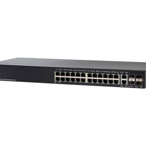 시스코24포트 기가 스위칭 허브 SG350-28-K9-EU 1000Mbps+SFP or 2GE combo 랙마운트 가능