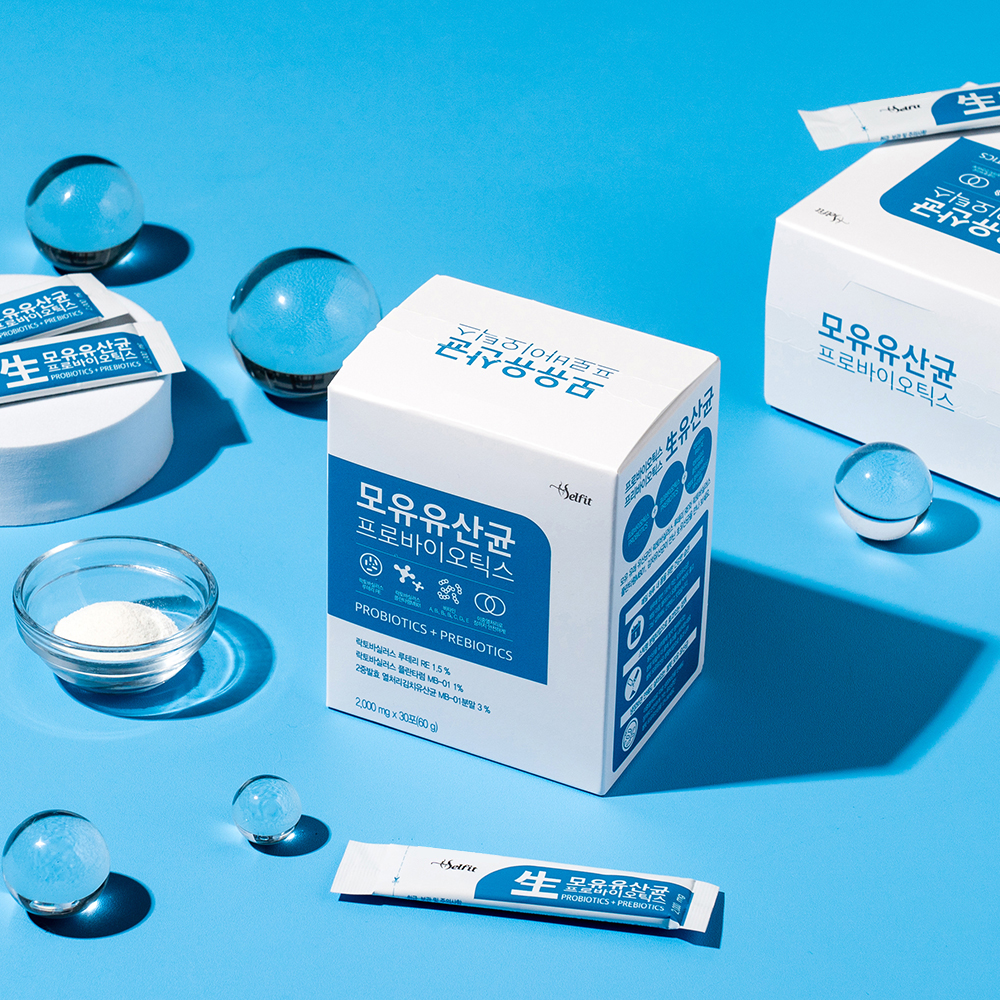 셀핏 모유유산균 프로바이오틱스 유산균 프리바이오틱스 락토바실러스 프롤린 1케이스 4주분