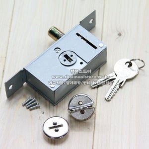 강화유리문 매입키(좌우겸용)