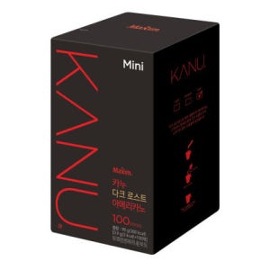 동서식품 맥심 카누 다크 로스트 아메리카노 미니 90g 100T