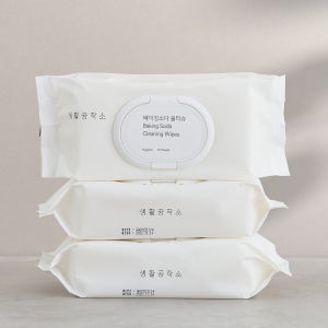 생활공작소 베이킹소다물티슈 청소물티슈 70매 10개