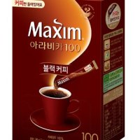 맥심 아라비카 100 블랙커피 90g 100T