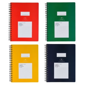 두꺼운 스프링 노트 모눈 2000 필사 그리드 오답 수학 대학 필기 줄 연습장 공책