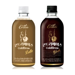 롯데 칸타타 콘트라베이스 콜드브루 블랙 500ml x 24개
