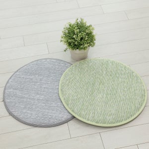 [리앤데코] 여름 대나무 원형방석 논슬립 사무실 식탁 의자 시트 1+1