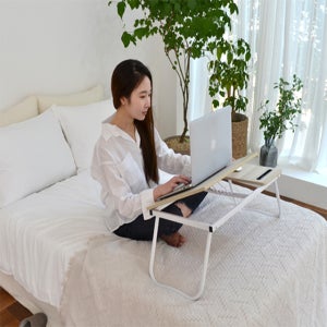 1인용 접이식 침대 베드 독서대 테이블 책상