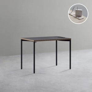 데스커 노트북 책상 1000x600mm, 화이트