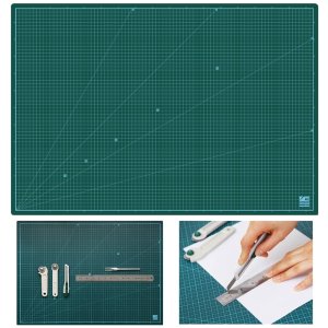 국산 A1 녹색 커팅매트 반영구 PVC 칼판 제도판 학교 공방 사무실 책상 패드