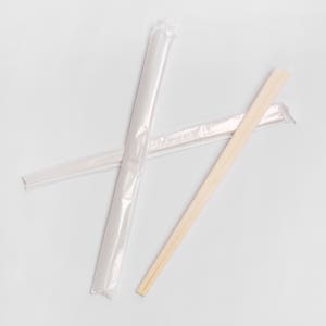 일회용 위생저 비닐포장 백양목(백향목) 나무젓가락 7치 1박스 5000개